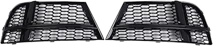 Audi A3 8V S-Line Fog Light Racing Grille Covers (Pair) – 2017–2019