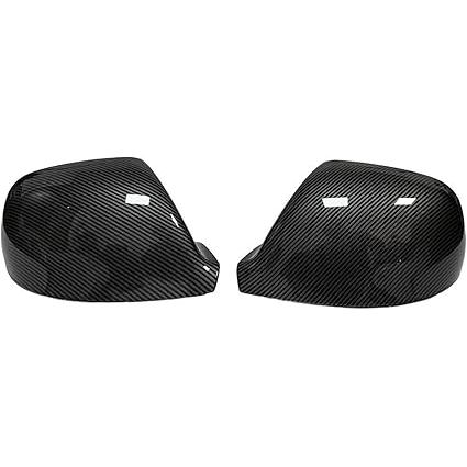 Carbon-Style Wing Mirror Cover Caps (Pair) – VW Transporter T5 / T5.1 (2010–2015) & T6 (2016–2019)