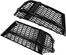 Audi A3 8V S-Line Fog Light Racing Grille Covers (Pair) – 2017–2019