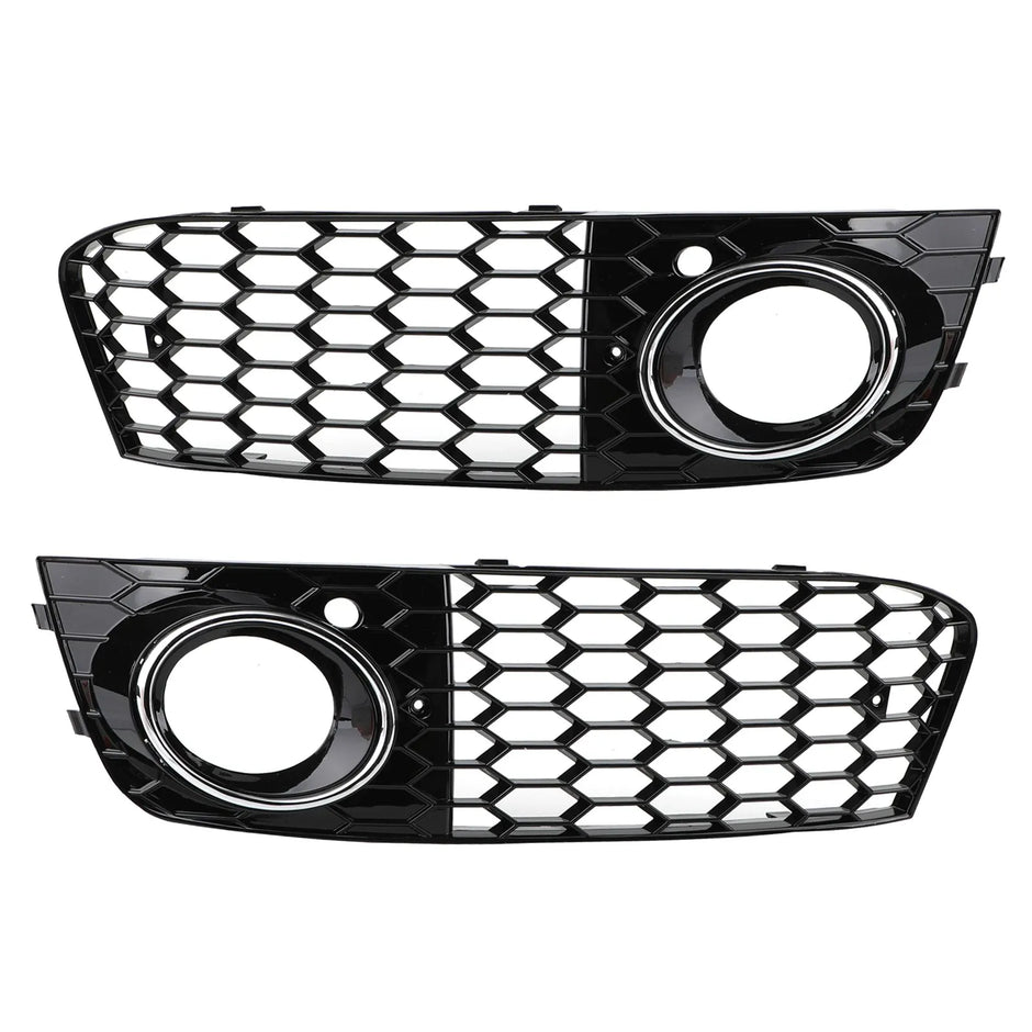 Audi A4 B8 Honeycomb Fog Light / Open Vent Grilles