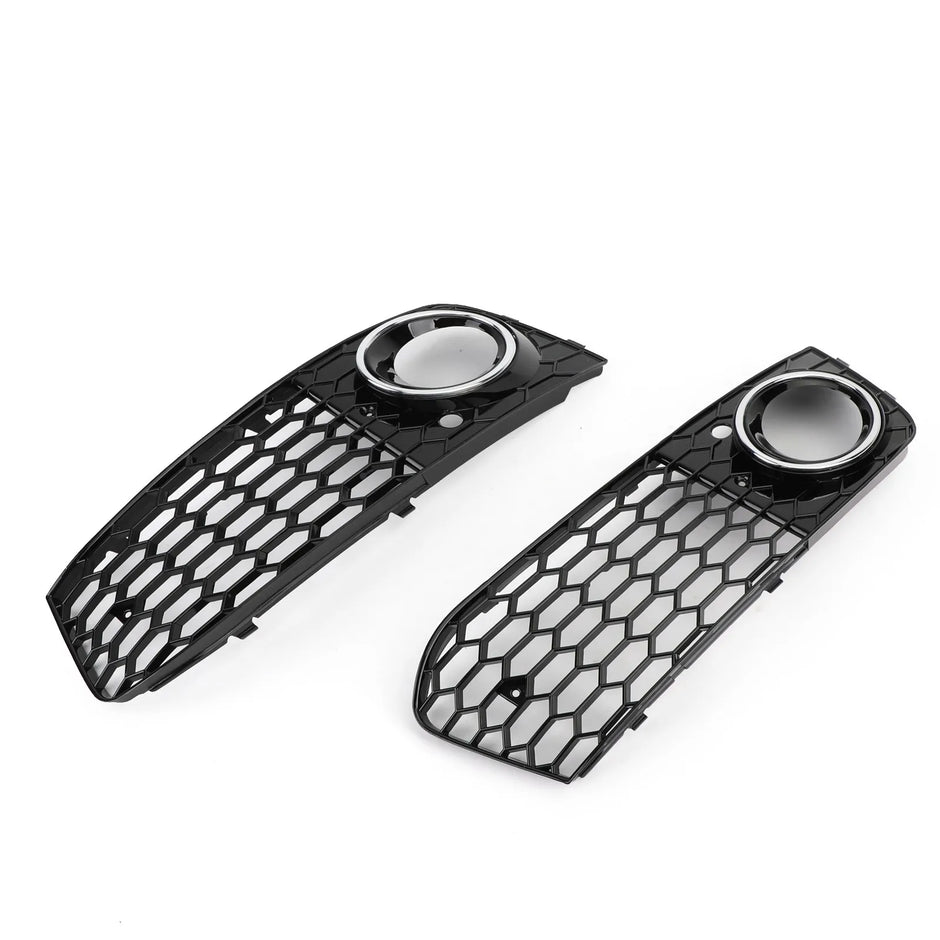 Audi A4 B8 Honeycomb Fog Light / Open Vent Grilles