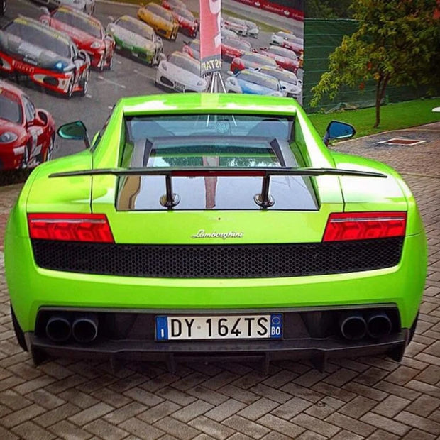 Lamborghini Gallardo LP550 / LP560 / LP570 Carbon-Style Rear GT Wing (2004–2012)