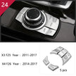 Carbon Fibre Interior Trim Sticker Set (Gearshift / AC / CD / Door Trim) – BMW X3 F25 / X4 F26