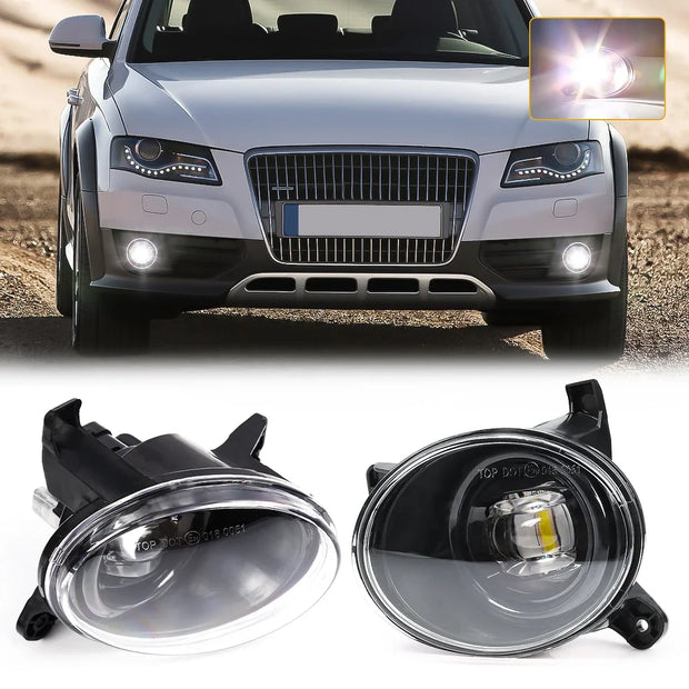 Audi LED Fog Lights with DRL – LED White (Pair)