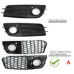 Audi A4 B8 Honeycomb Fog Light / Open Vent Grilles