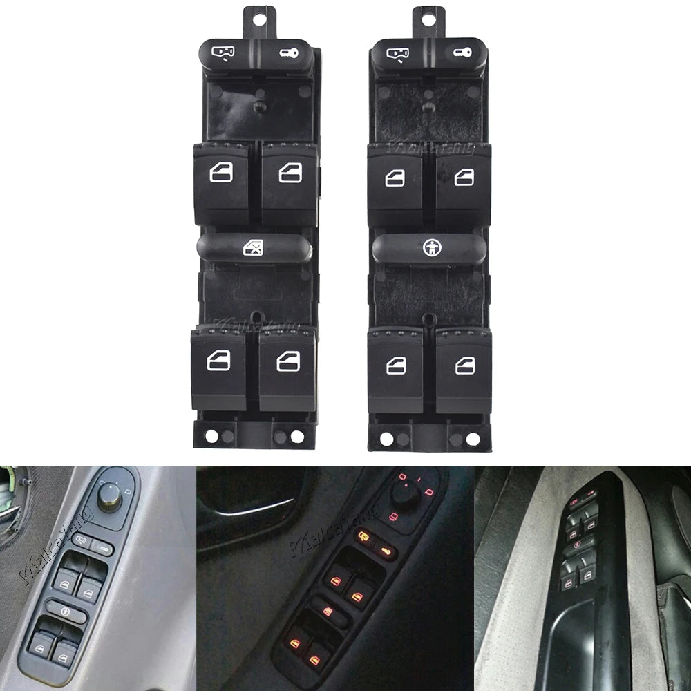 Driver Door Window Master Switch Panel – VW / SEAT / Skoda (Replacement)