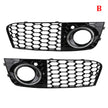 Audi A4 B8 Honeycomb Fog Light / Open Vent Grilles