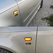 Audi LED Side Marker / Wing Repeater Lights (Smoked Lens, Amber)