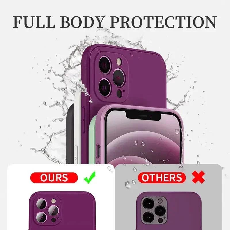 Official Silicone Phone Case For IPhone 11-17