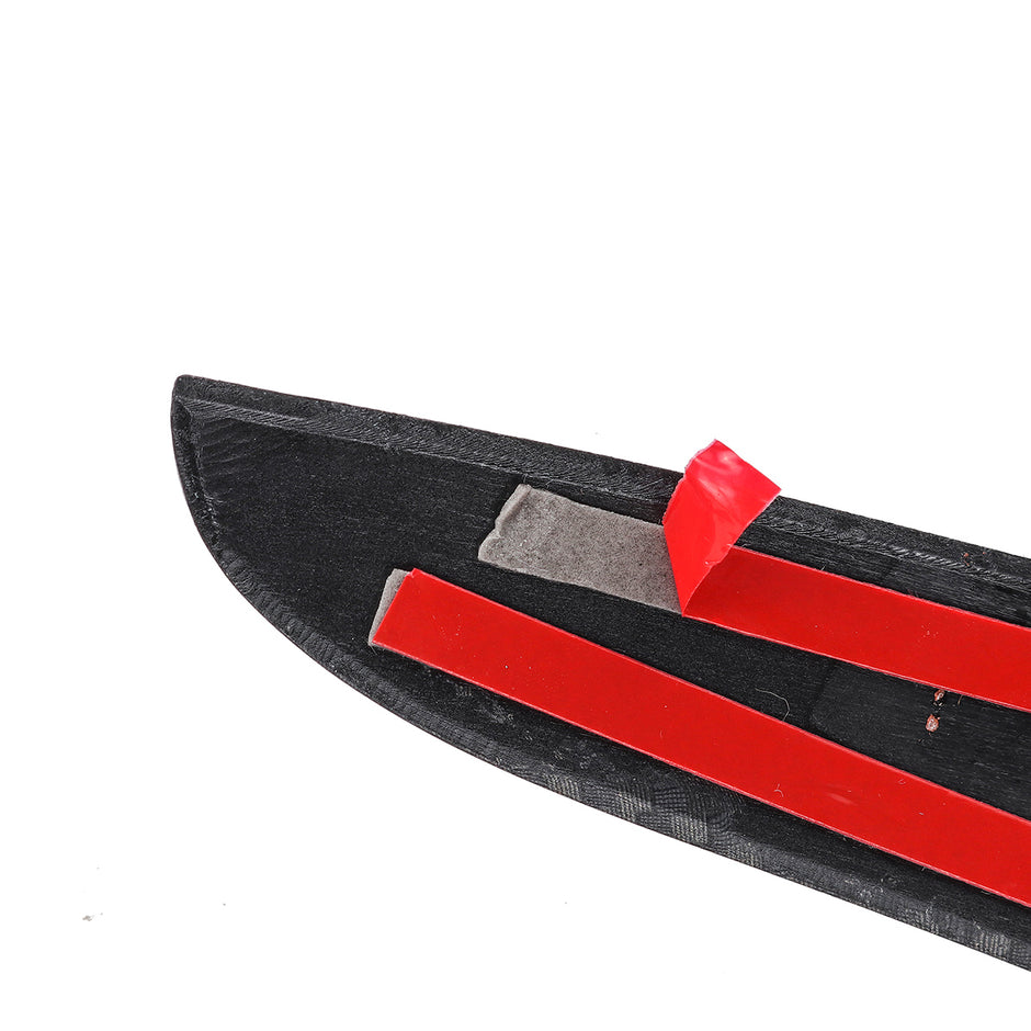 Headlight Eyebrow Eyelid Trim Covers (Gloss Black) – VW Scirocco 2008–2017 (Pair)