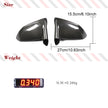 Lamborghini Gallardo (2008–2014) Real Dry Carbon Side Mirror Cover Caps