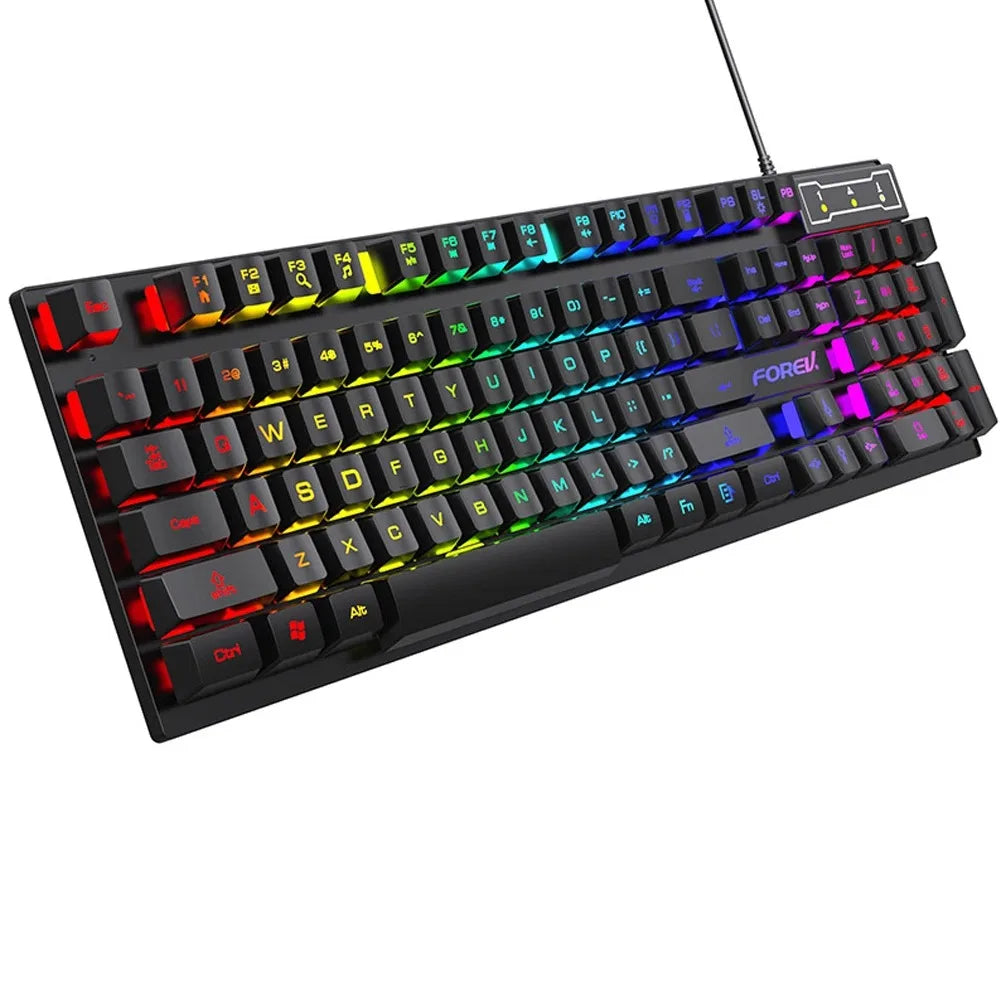 Wired Mechanical Gaming Keyboard RGB for Windows
