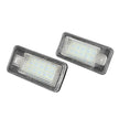 Audi Error-Free White LED Number Plate Lights (Pair)
