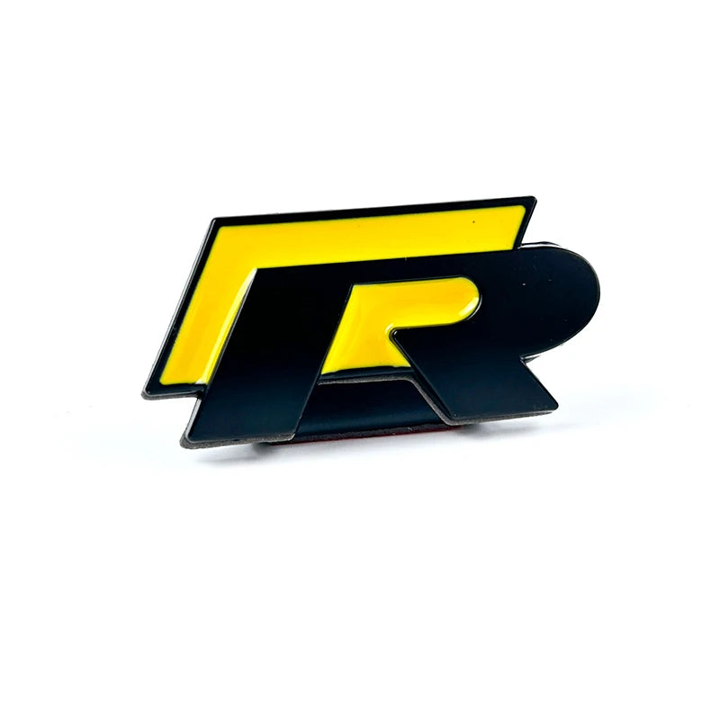 3D Metal R Badge Car Grille Emblem Sticker – Volkswagen