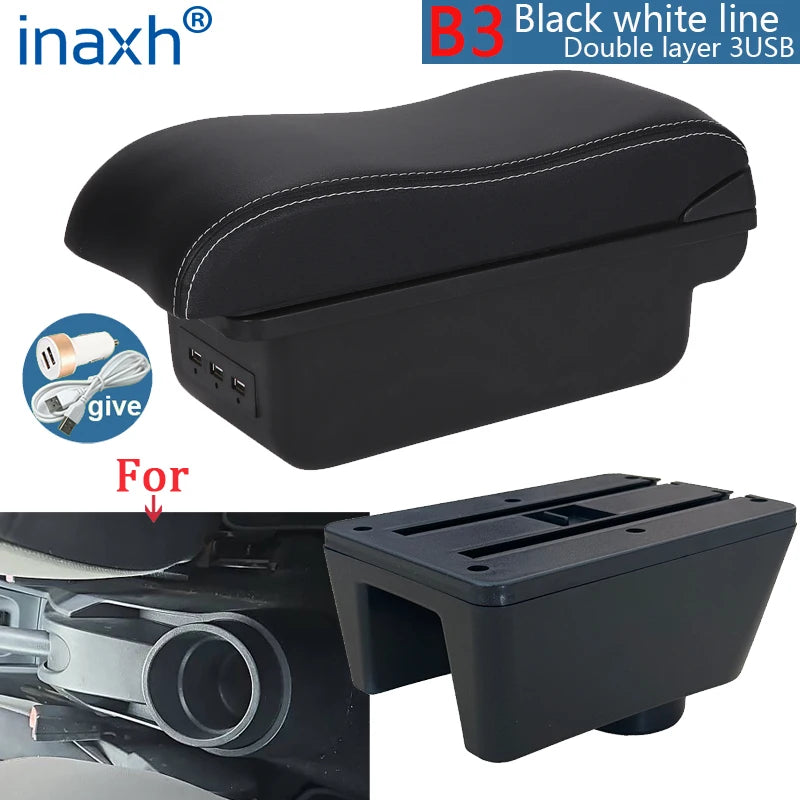 Centre Armrest Storage Box – SEAT Ibiza 6J / 6L (Retrofit)