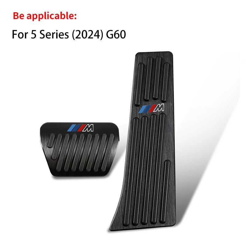 BMW M-Style Pedal Cover Set (2pcs) — Variant: F20 / F48 / F39
