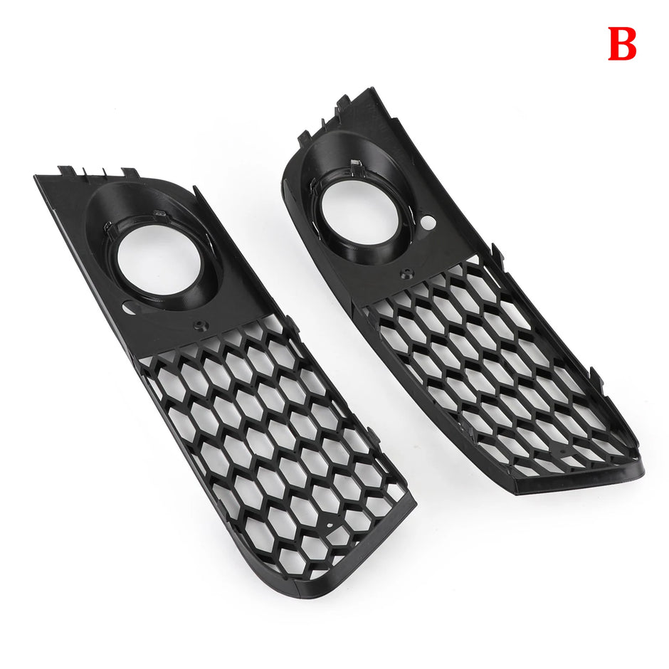 Audi A4 B8 Honeycomb Fog Light / Open Vent Grilles