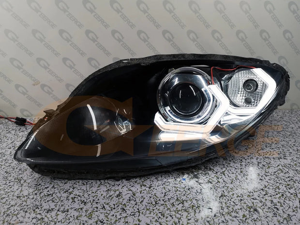 LED Angel Eyes Halo Rings (Concept M4 Style) – SEAT Leon Mk2 1P (2005–2012) Xenon Headlights