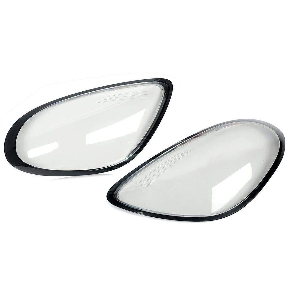 Headlight Lens Cover Pair (2pcs) – Porsche Boxster / Cayman 981 (2014–2016)
