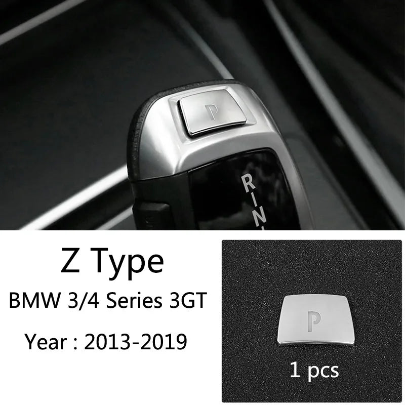 BMW 3/4 Series Centre Console / Gear-Shift Trim Sticker (Carbon-look)