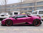 Lamborghini Huracán LP610 V-Style Carbon Fiber Side Skirts (Extended Body Kit)