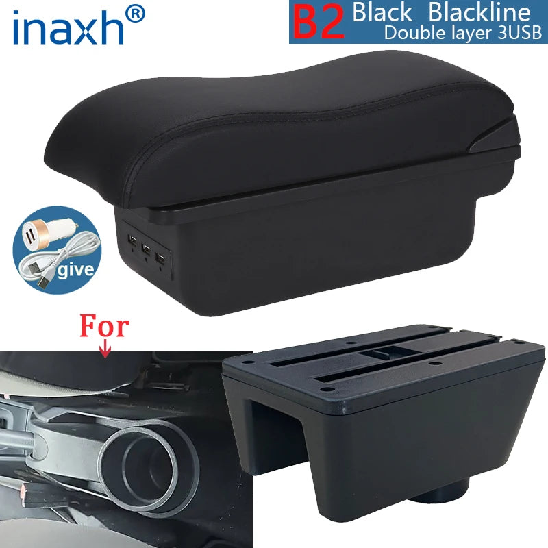 Centre Armrest Storage Box – SEAT Ibiza 6J / 6L (Retrofit)