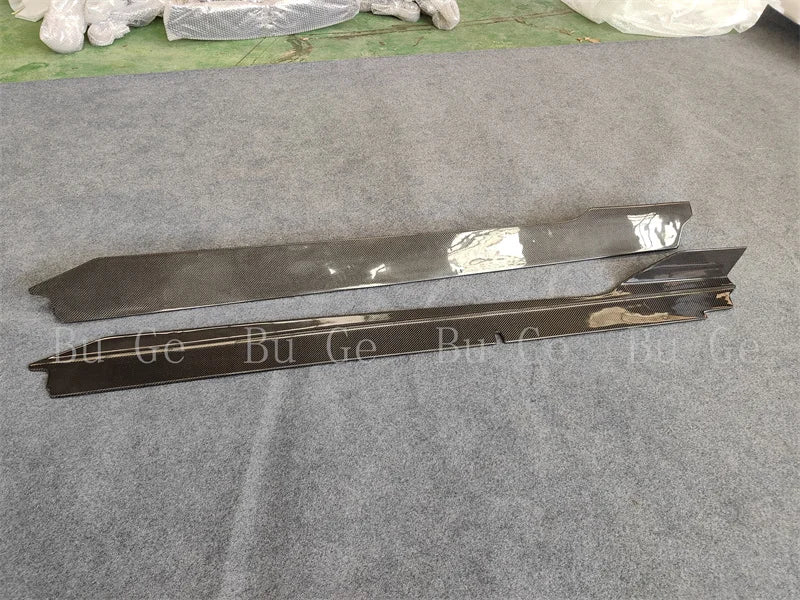 Lamborghini Huracán LP610 V-Style Carbon Fiber Side Skirts (Extended Body Kit)