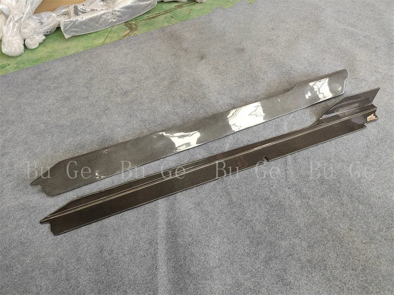 Lamborghini Huracán LP610 V-Style Carbon Fiber Side Skirts (Extended Body Kit)