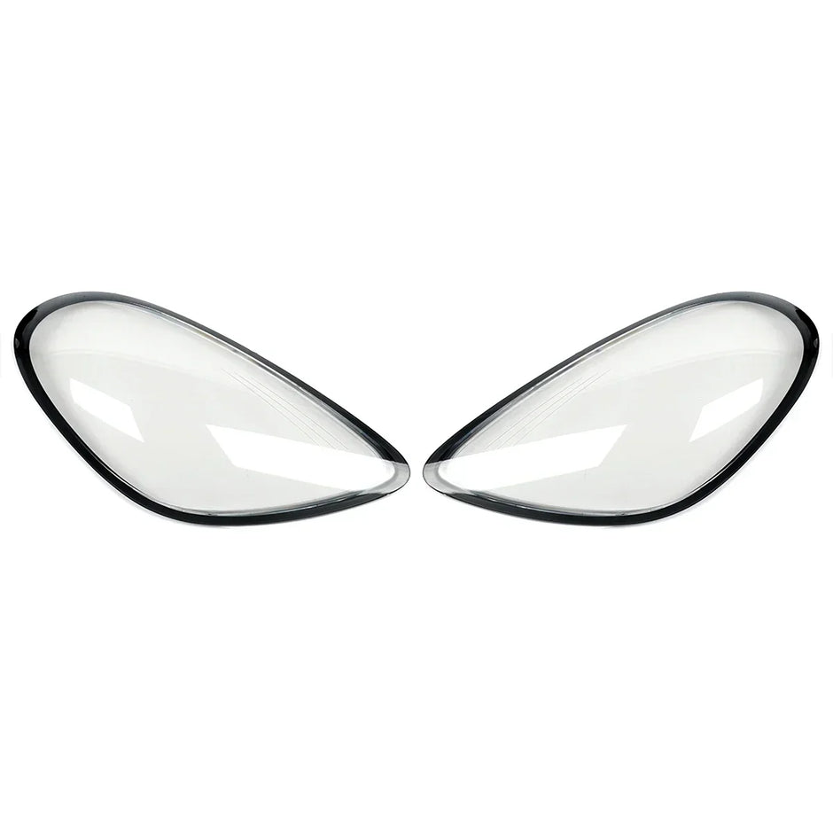 Headlight Lens Cover Pair (2pcs) – Porsche Boxster / Cayman 981 (2014–2016)