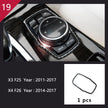 Carbon Fibre Interior Trim Sticker Set (Gearshift / AC / CD / Door Trim) – BMW X3 F25 / X4 F26
