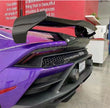 Lamborghini Huracan V-Style Carbon Rear Duck Spoiler / Trunk Lid Wing