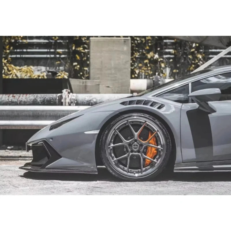 Lamborghini Huracan LP580 / LP610 V-Style Forged Carbon Mudguard (Fender) Upgrade
