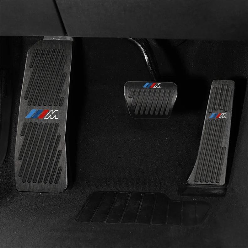 BMW M-Style Pedal Cover Set (2pcs) — Variant: F20 / F48 / F39