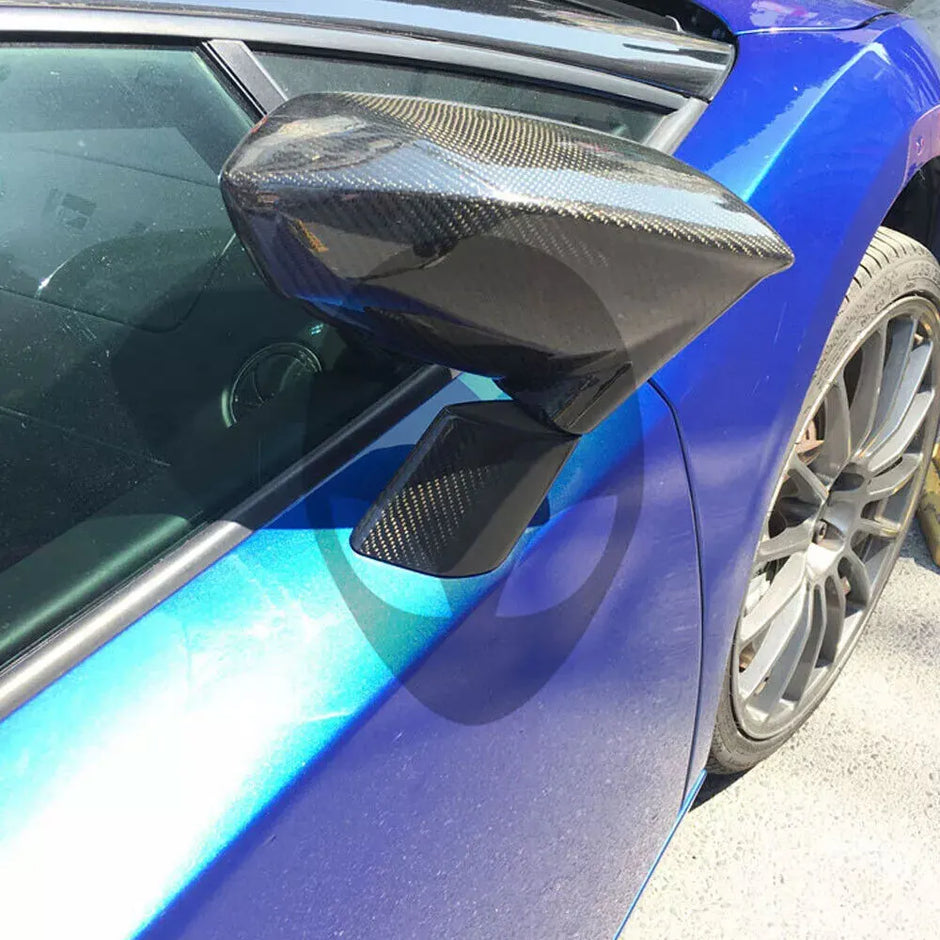 Lamborghini Gallardo (2008–2014) Real Dry Carbon Side Mirror Cover Caps