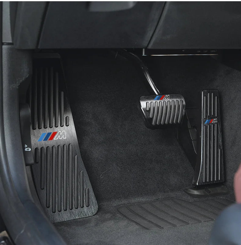 BMW M-Style Pedal Cover Set (2pcs) — Variant: F20 / F48 / F39