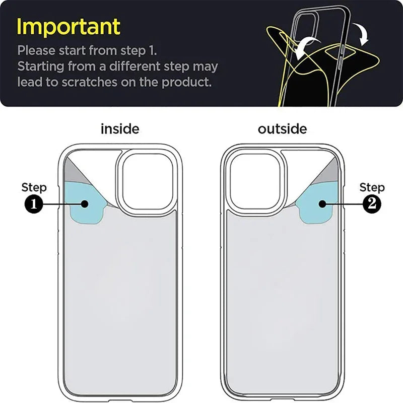 Clear Shockproof Case For Samsung Galaxy S21-S25 A33-A56