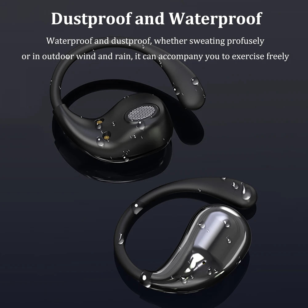 Bluetooth Ear Hook Headphones Waterproof