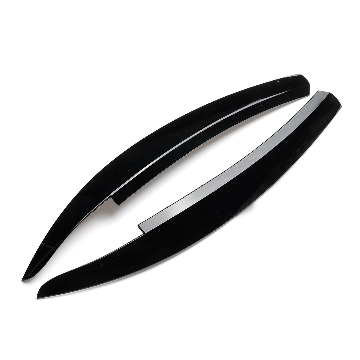 Headlight Eyebrow Eyelid Trim Covers (Gloss Black) – VW Scirocco 2008–2017 (Pair)
