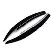 Headlight Eyebrow Eyelid Trim Covers (Gloss Black) – VW Scirocco 2008–2017 (Pair)
