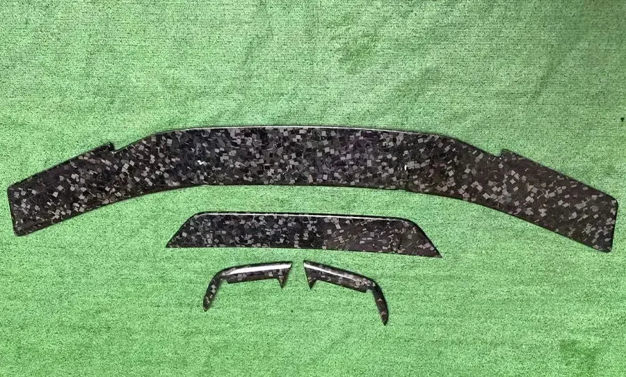 Lamborghini Huracan Carbon Rear Spoiler Tail Fins / Rear Wing Diverters