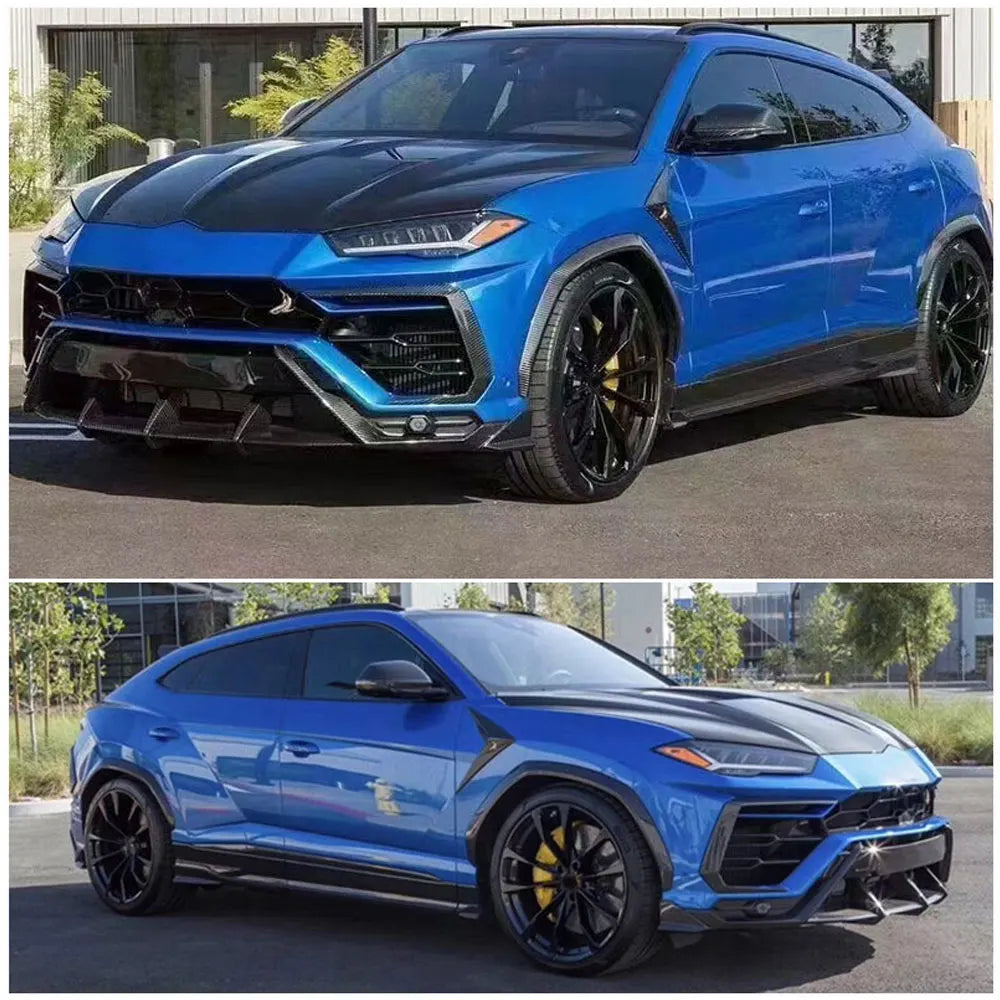 Lamborghini Urus (2018–2021) Real Carbon Fiber Wheel Eyebrow Arch Fender Flares (Set)