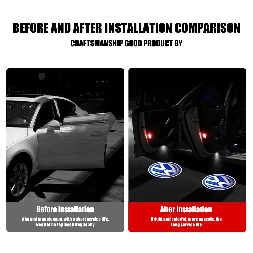 VW Door Ghost Shadow Welcome Lights – Volkswagen