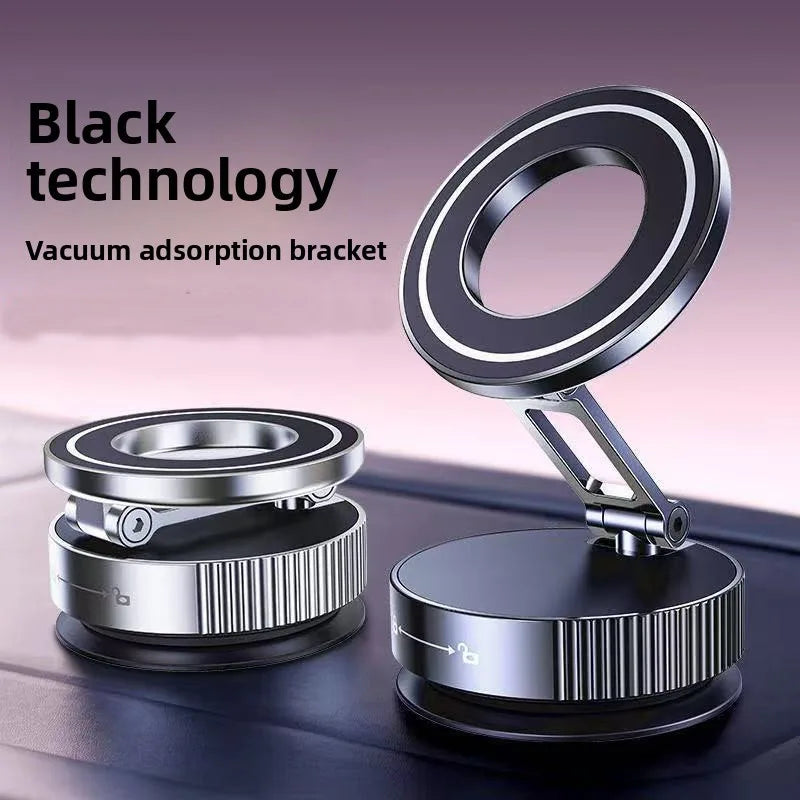 Magnetic Car Phone Holder with 360° Rotation & Foldable Design