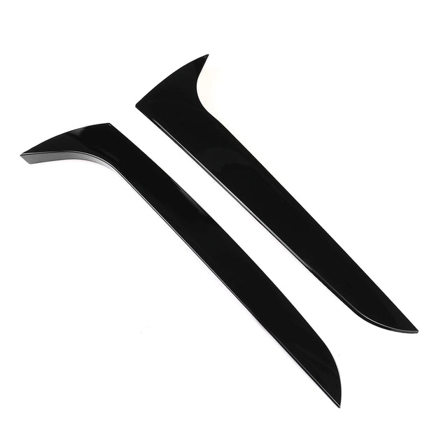 Gloss Black Rear Window Side Spoiler Covers – Audi A4 B8 Allroad/Avant (2009–2016)