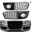 Audi A4 B8 Honeycomb Fog Light / Open Vent Grilles