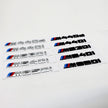 BMW M-Performance Style Rear Boot Badge Letters (Adhesive Emblem)