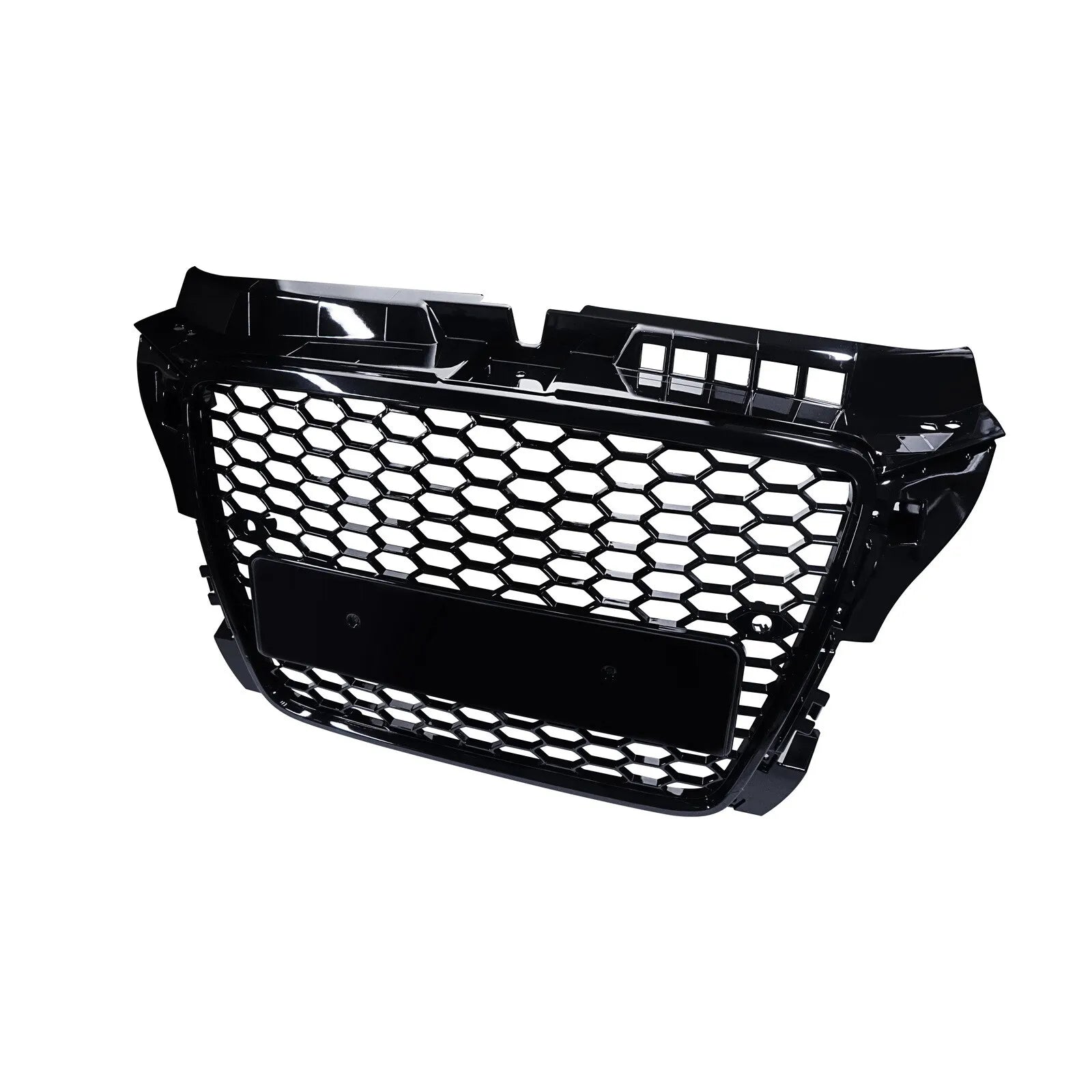 Audi A3 (8P) RS-Style Honeycomb Front Bumper Grille – Gloss Black (08–12)
