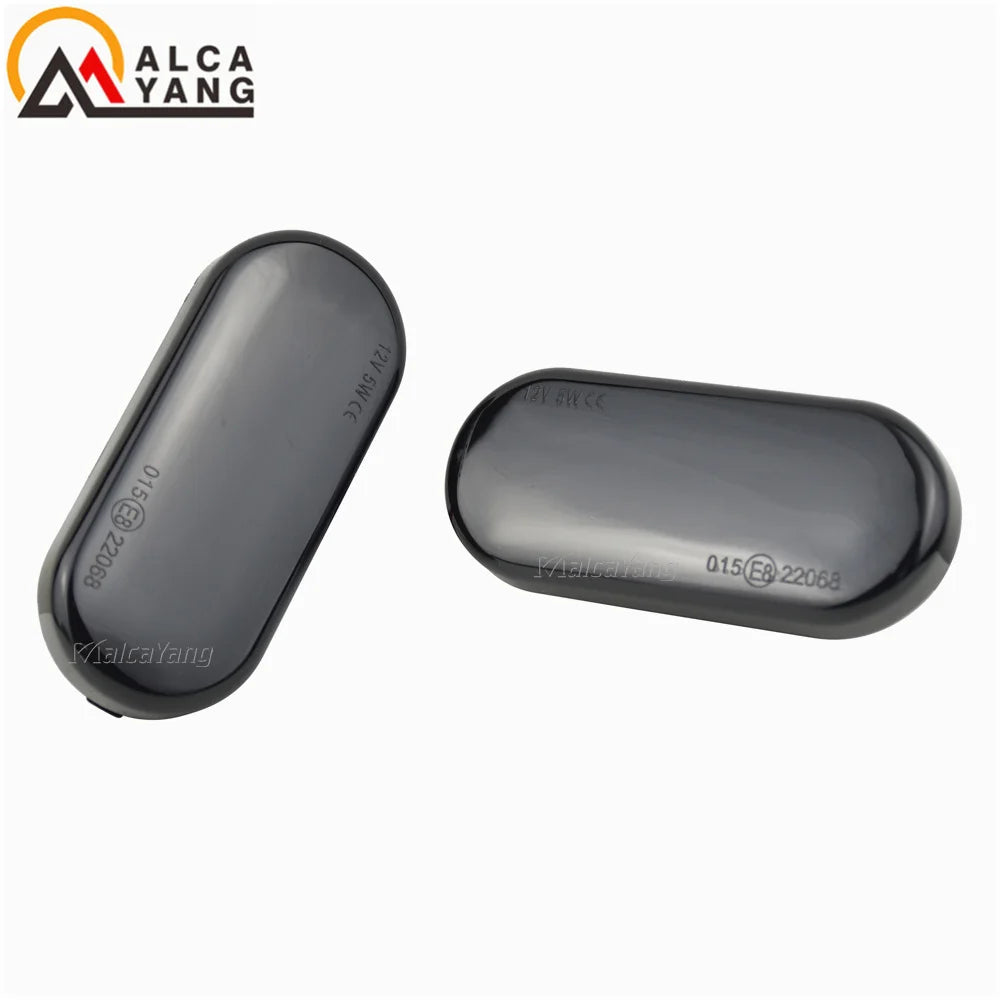 Dynamic LED Side Marker Indicator Set (Smoked Black) – VAG (2pcs)