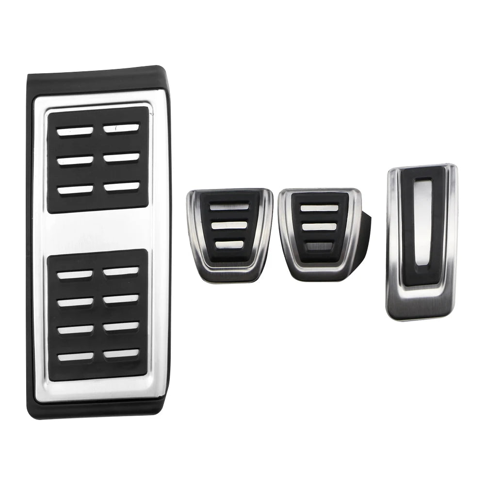 Stainless Steel Pedal Cover Set – VW Golf Mk7 / Seat Ibiza / Audi A1 / Skoda Fabia