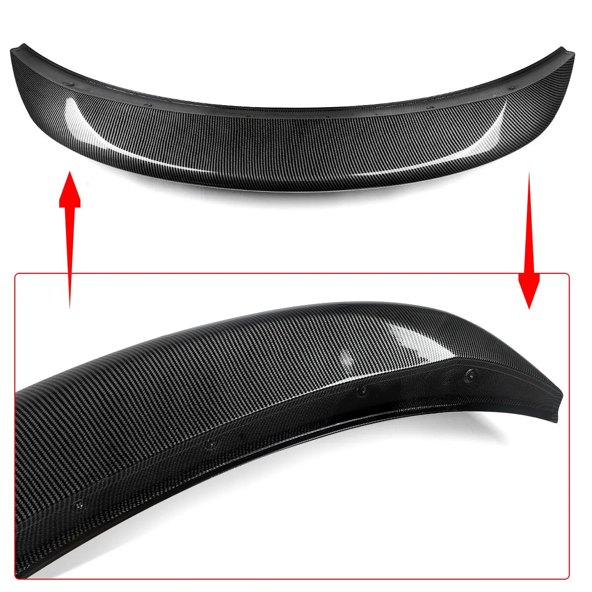 Rear Boot Spoiler Lip (Carbon-Style) – Volkswagen Beetle (2011–2019)